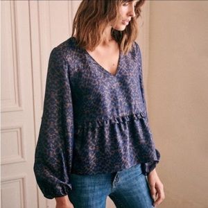 Sezane - Flowy Blouse size 40